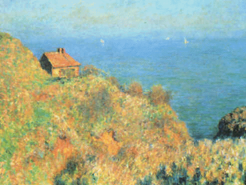 Claude Monet The Fisherman's House at Varengeville